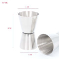 Amazon Hot Selling Stainless Steel Barware Home Bar Supply Tool 15/30ML Stainless Steel Crimping Measuring Cup